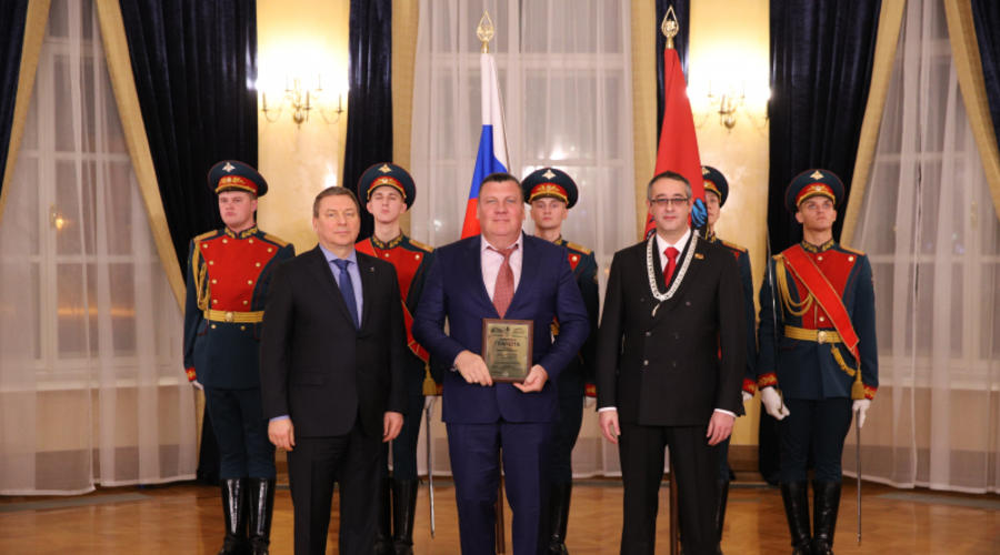 Награждение Почетной Грамотой Московской городской Думы А.В. Резвова